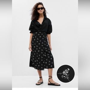 Gap LENZING ECOVERO Midi Skirt